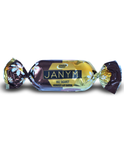 "ჯანიმ" შავი შოკოლადი თხილის შიგთავსით